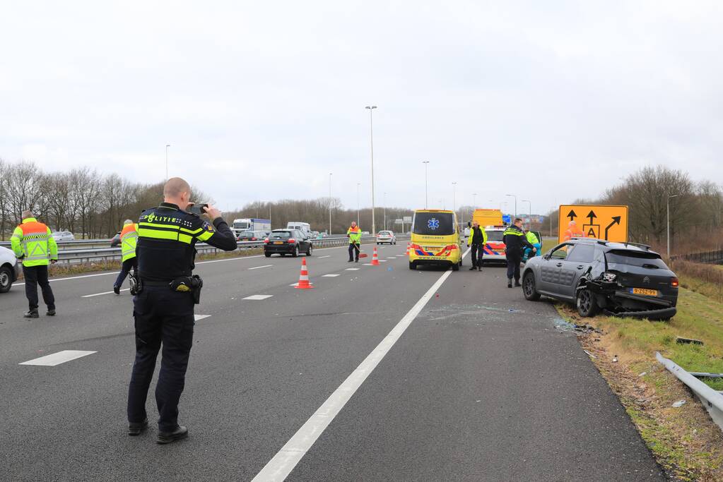Flinke ravage na aanrijding