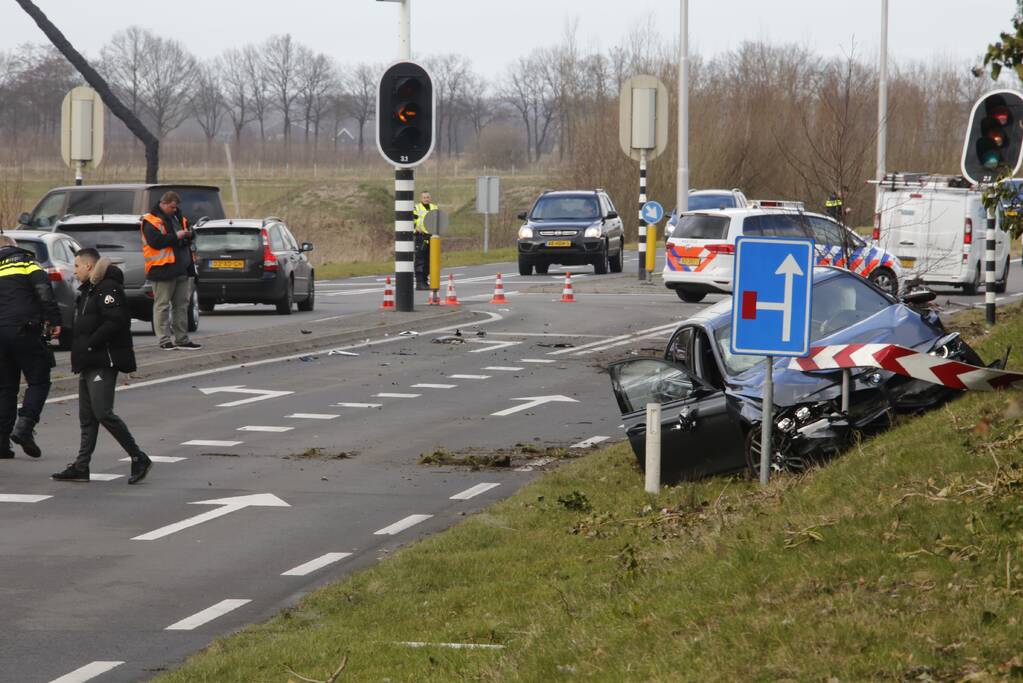 Flinke ravage bij eenzijdig ongeval