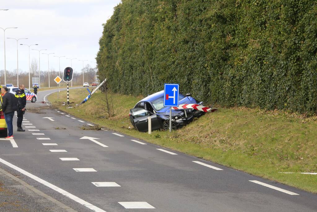 Flinke ravage bij eenzijdig ongeval