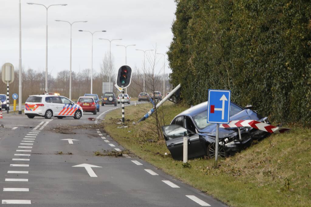 Flinke ravage bij eenzijdig ongeval