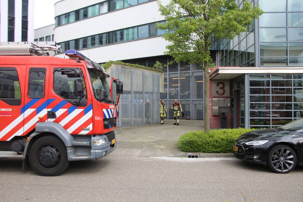Gaslucht in bedrijfspand van Vereniging Eigen Huis