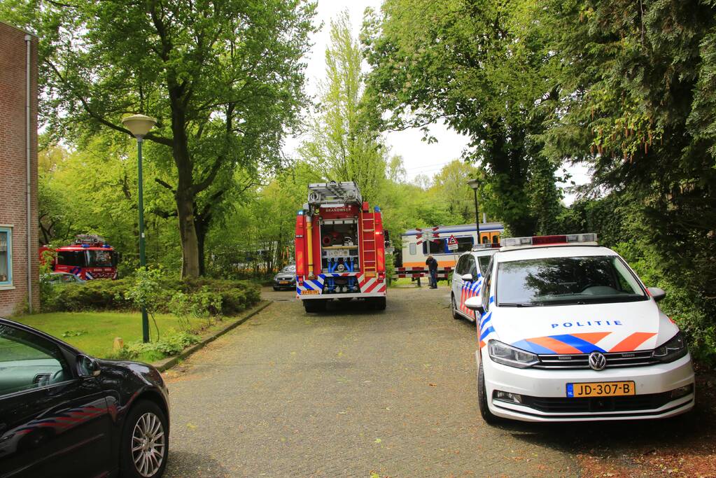 Flat ontruimd na brandstichting