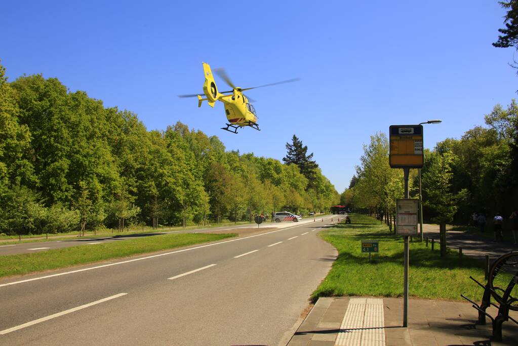 Motorrijder zwaar gewond bij kop-staartbotsing