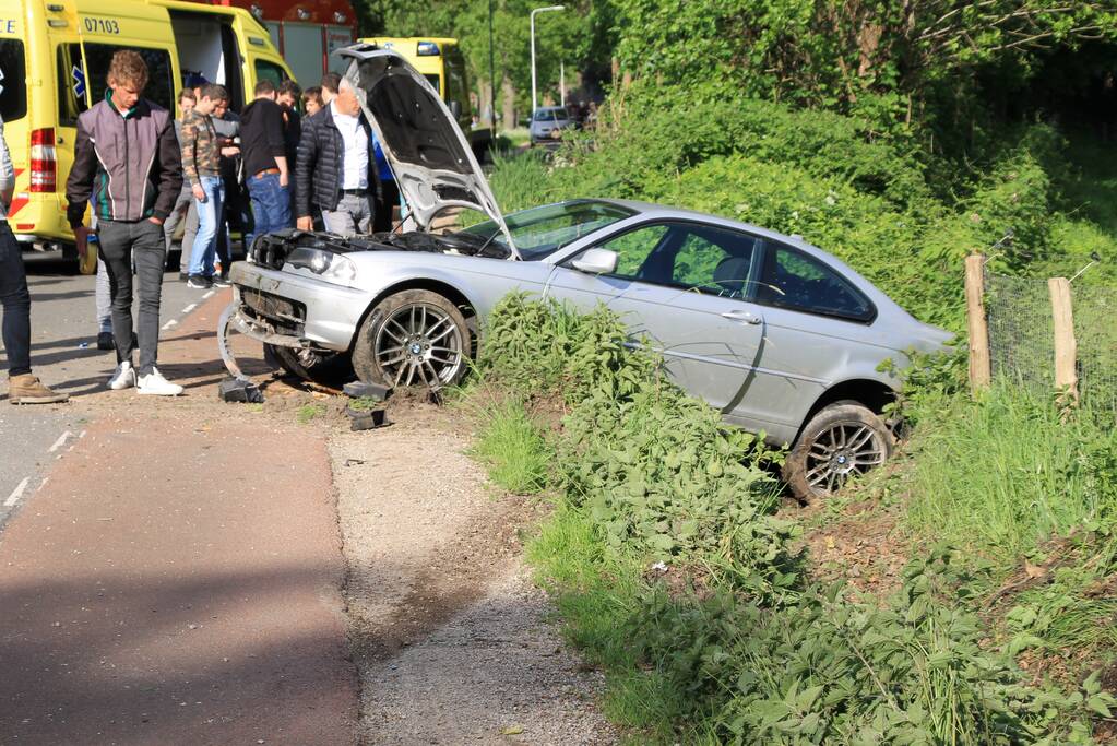 Lichte verwondingen na eenzijdig ongeval