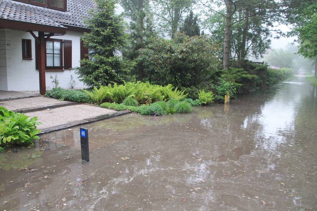 Waterleiding gesprongen