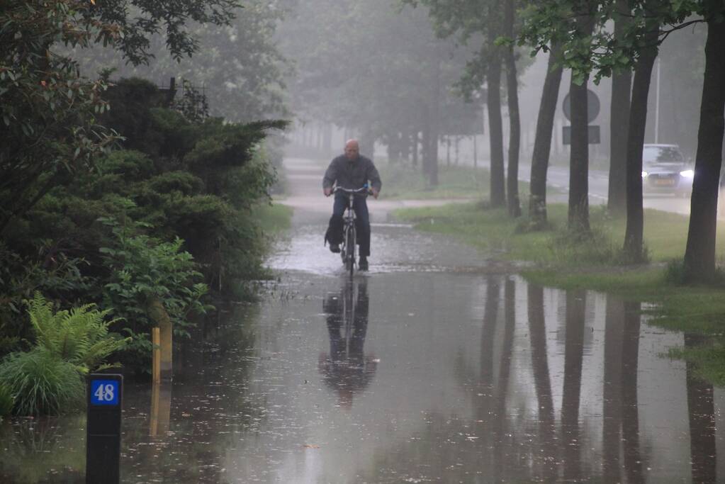 Waterleiding gesprongen