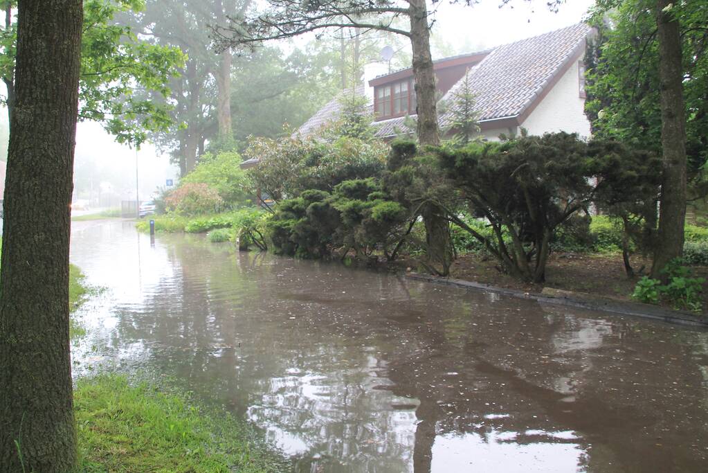 Waterleiding gesprongen