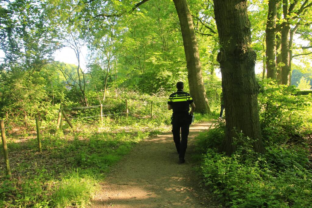 Hardloopster gewond door vallende tak