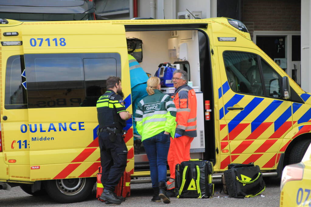 Man van dak gevallen