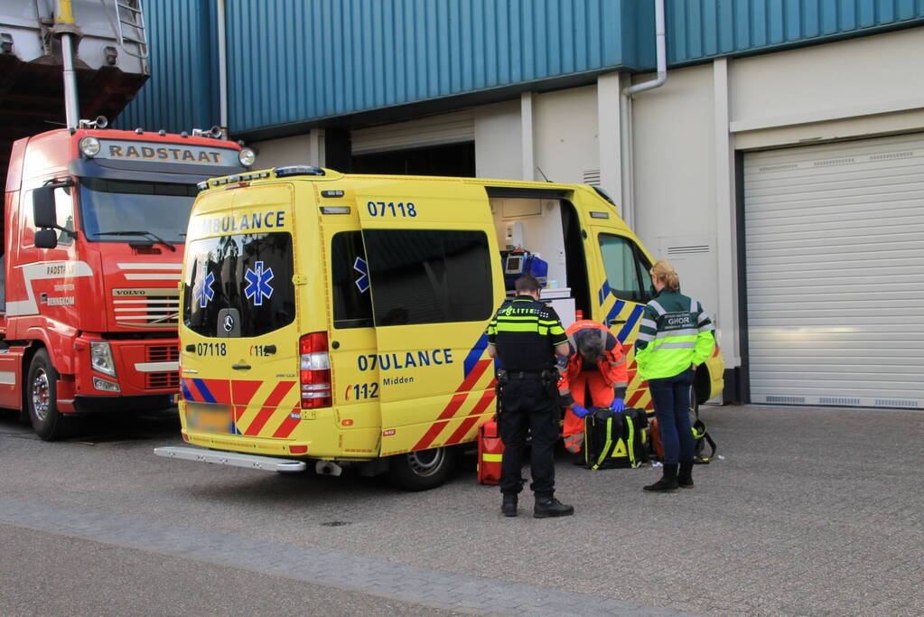 Man van dak gevallen