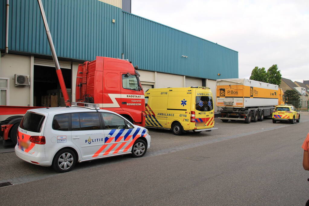 Man van dak gevallen