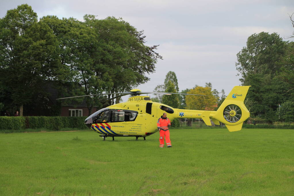 Man van dak gevallen