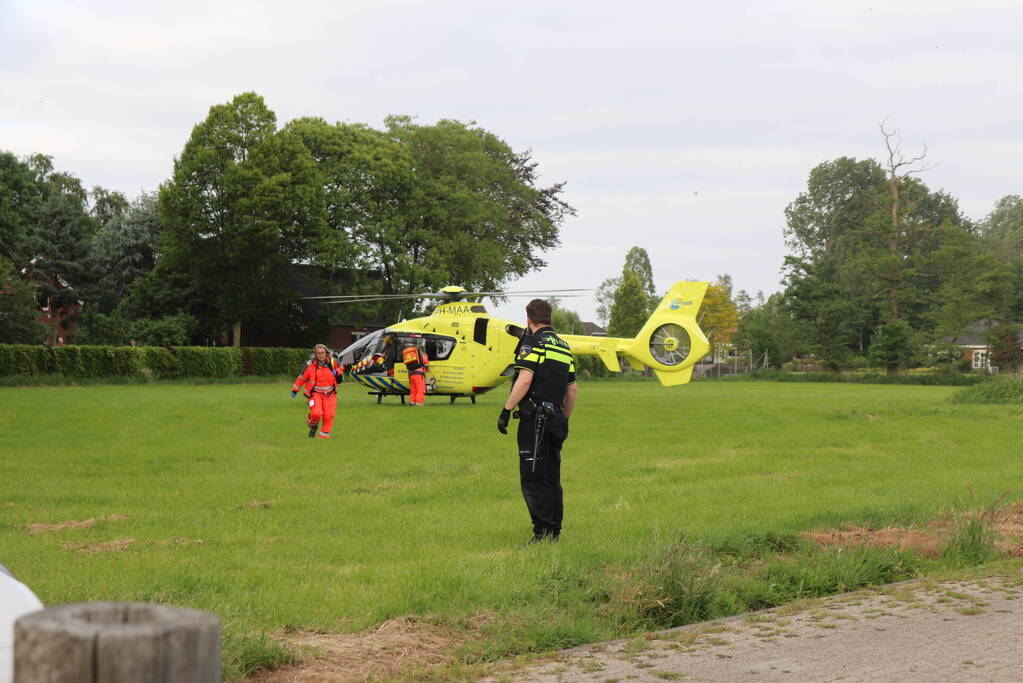 Man van dak gevallen