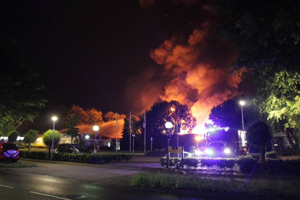 Uitslaande brand bij ROVC