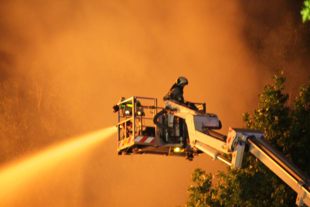 Uitslaande brand bij ROVC