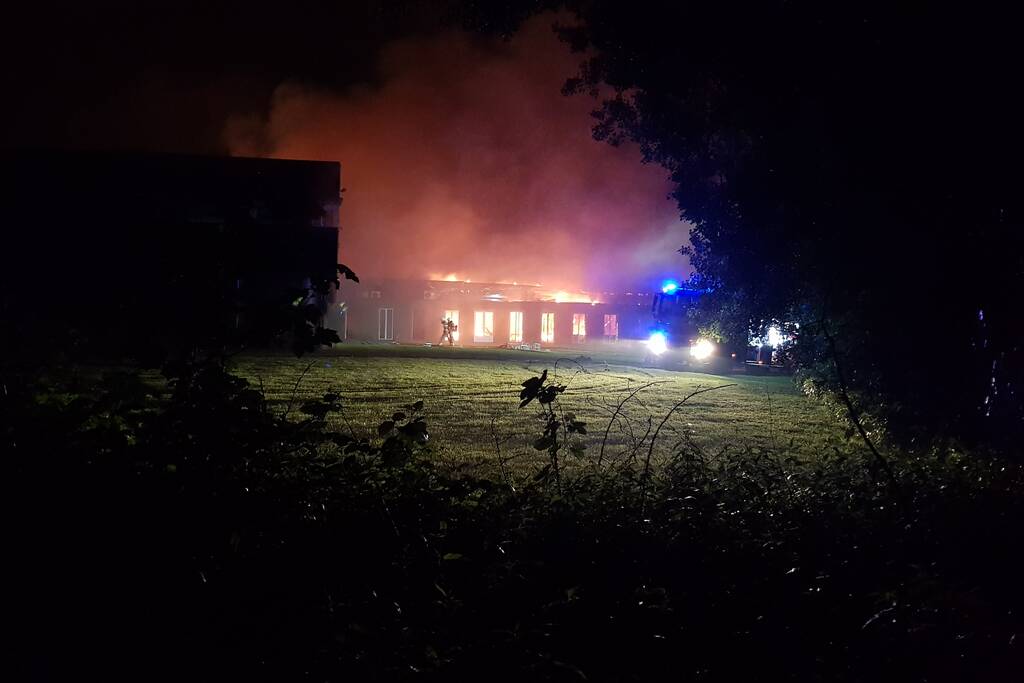 Uitslaande brand bij ROVC