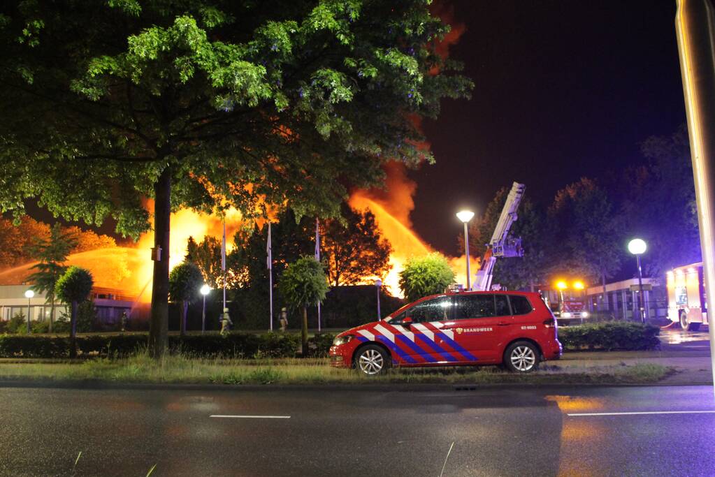 Uitslaande brand bij ROVC