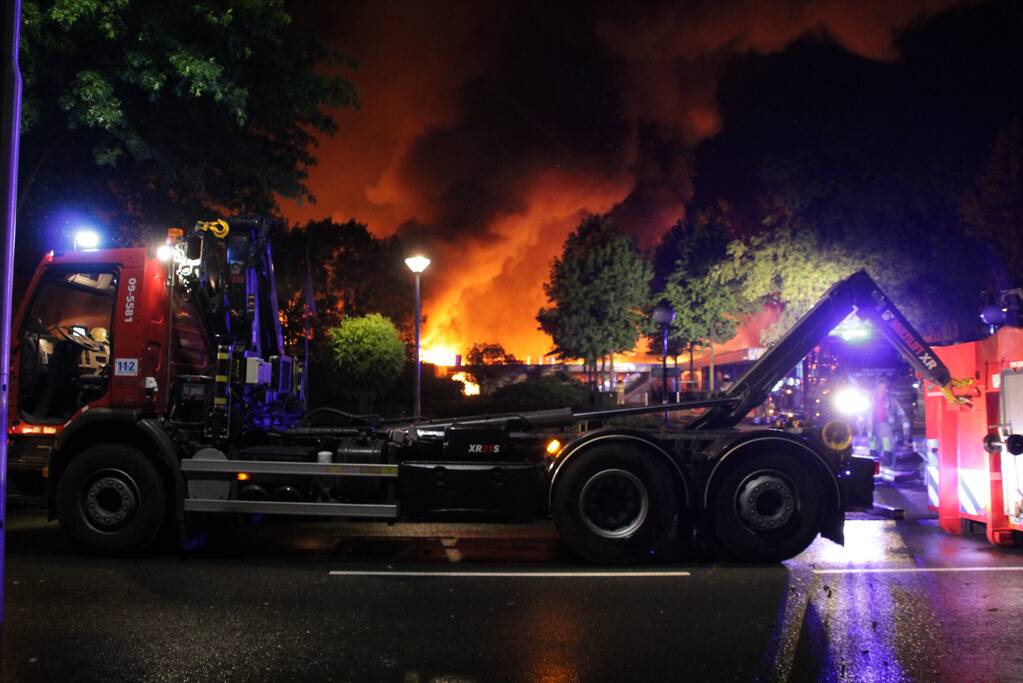 Uitslaande brand bij ROVC