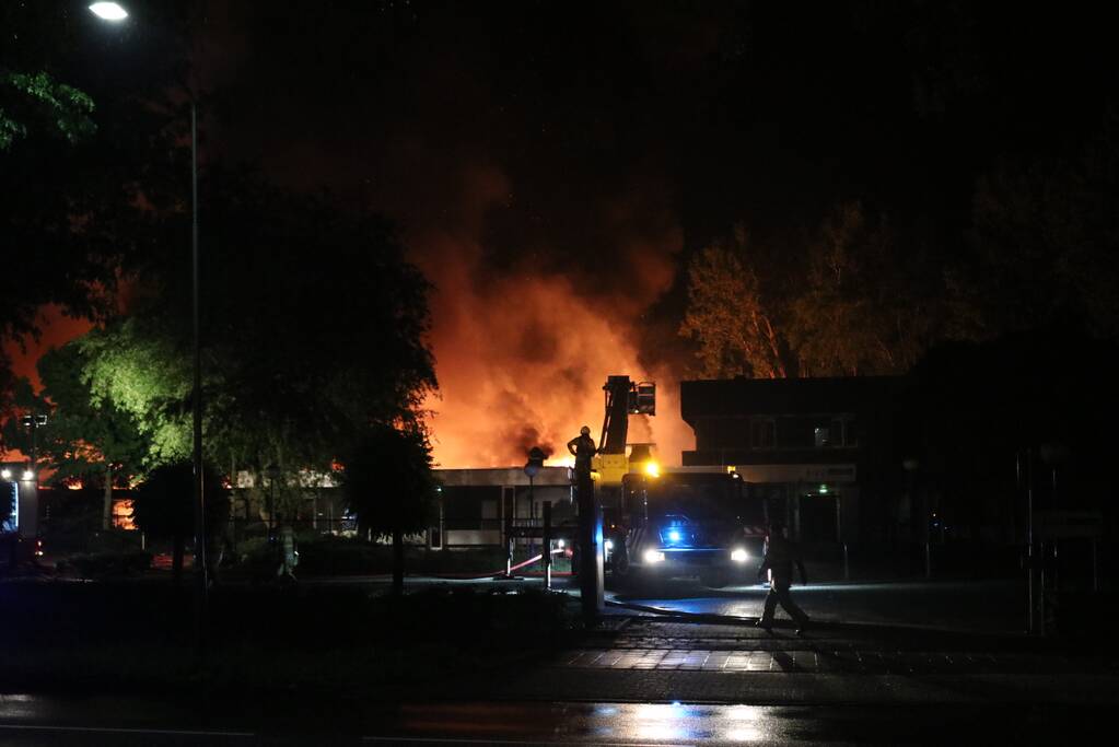 Uitslaande brand bij ROVC