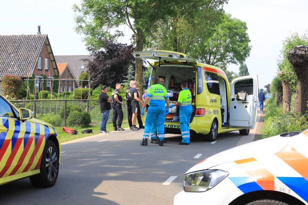 Afslaande fietsster zwaargewond