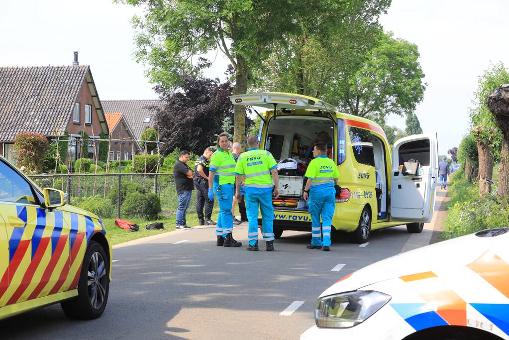Afslaande fietsster zwaargewond