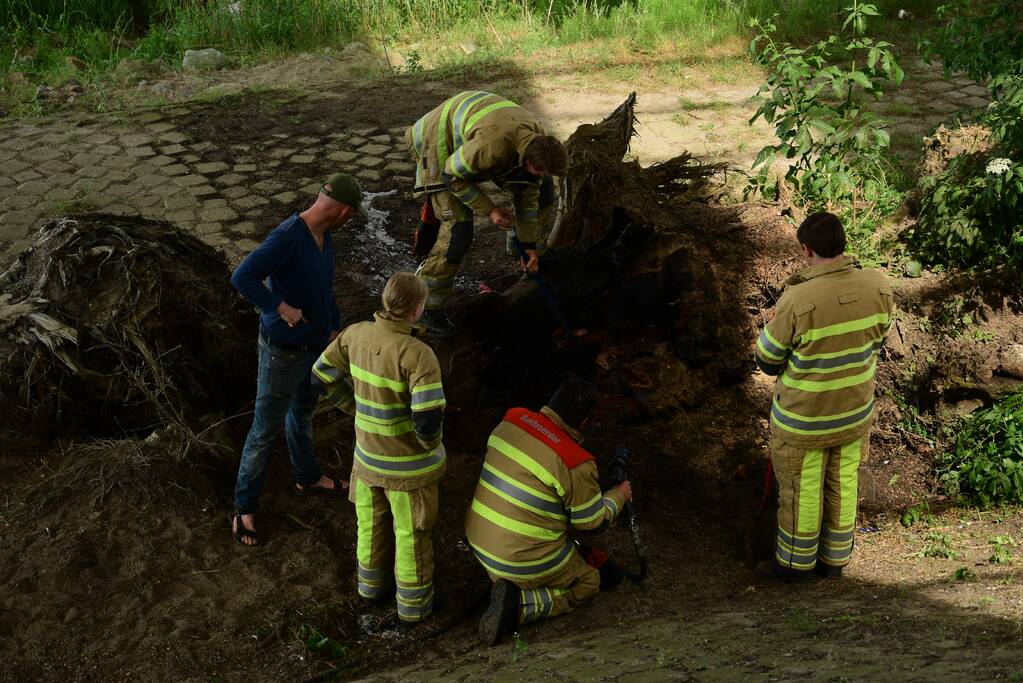 Daklozen stichtten voor tweede brand en krijgen 280 euro boete