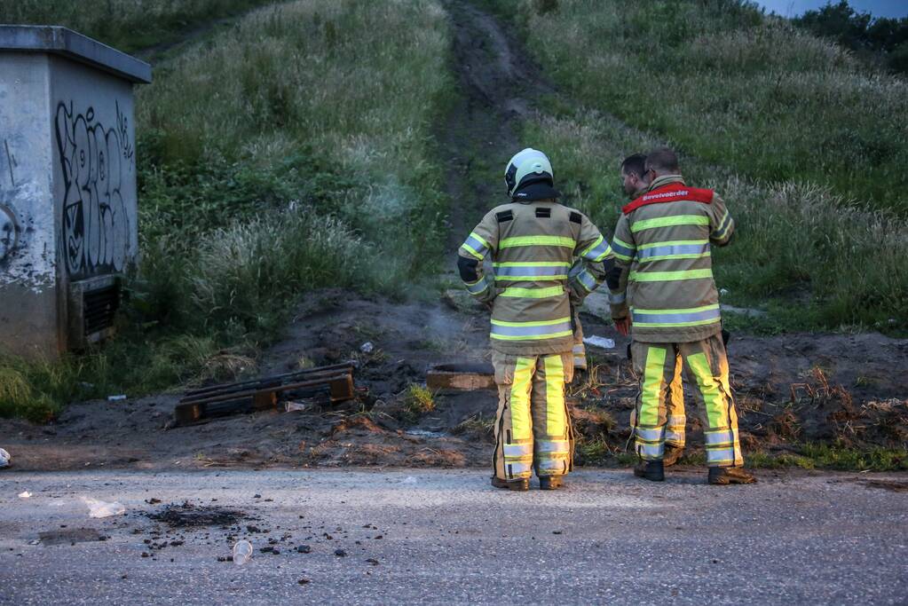 Pallet in de fik gestoken, Amersfoort (+ VIDEO)