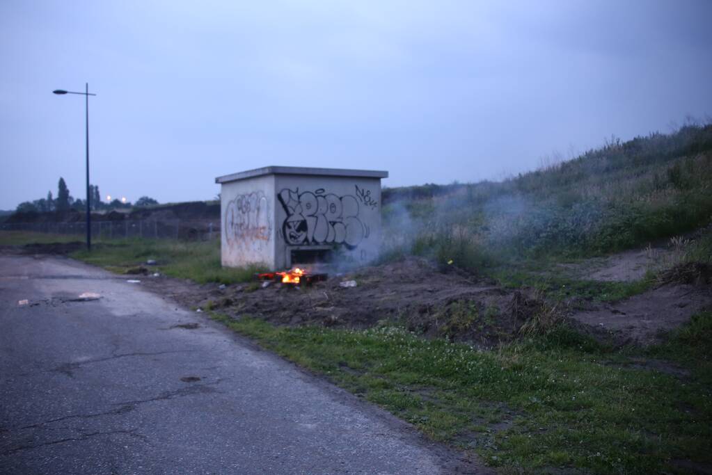 Pallet in de fik gestoken, Amersfoort (+ VIDEO)
