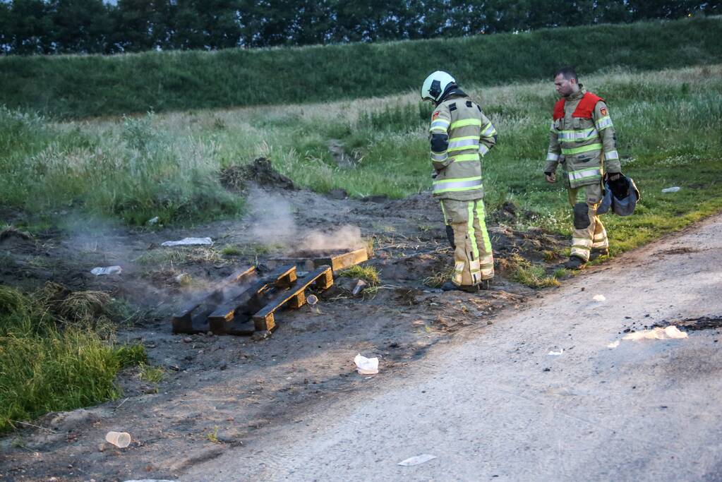 Pallet in de fik gestoken, Amersfoort (+ VIDEO)