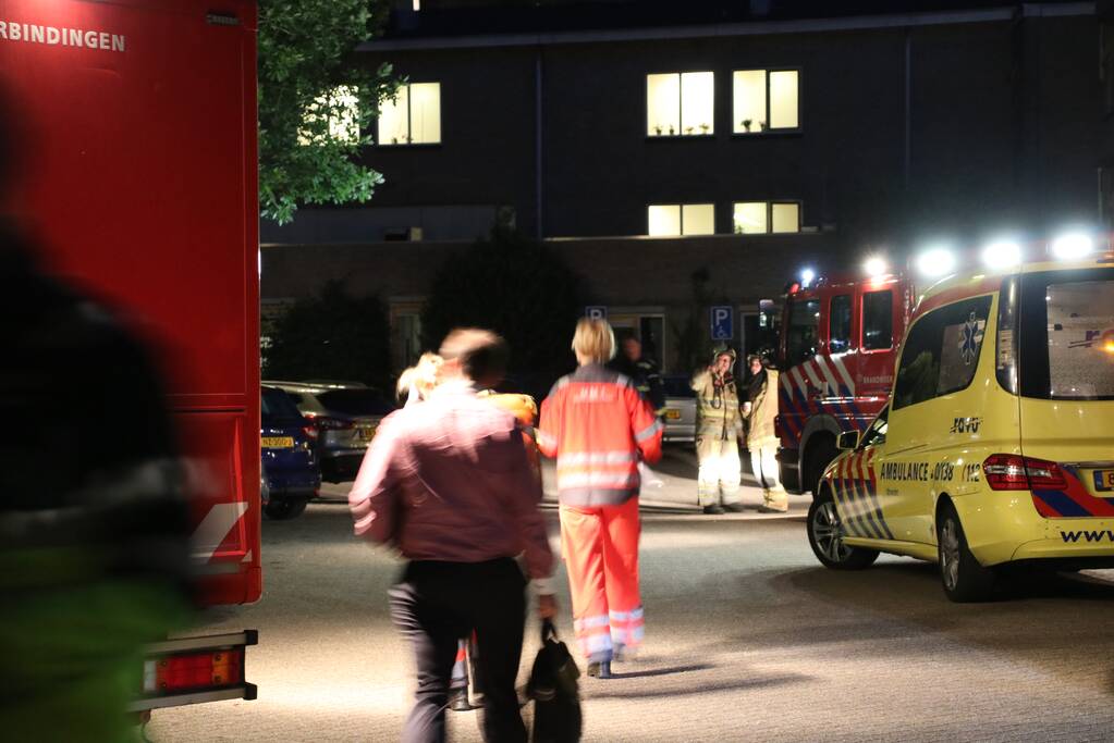 Woonzorgcentrum ontruimd vanwege brand