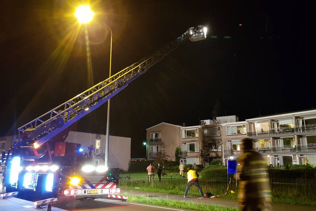 Woonzorgcentrum ontruimd vanwege brand
