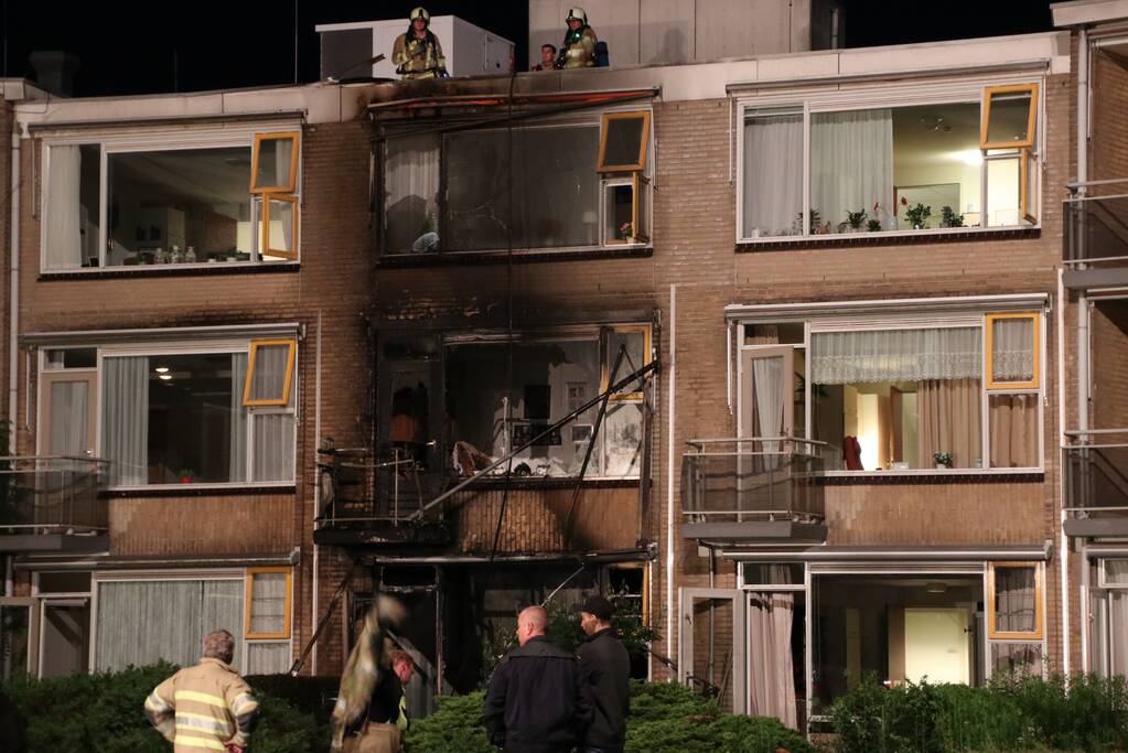 Woonzorgcentrum ontruimd vanwege brand