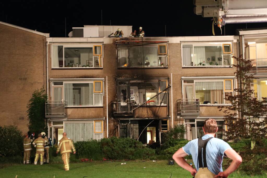 Woonzorgcentrum ontruimd vanwege brand