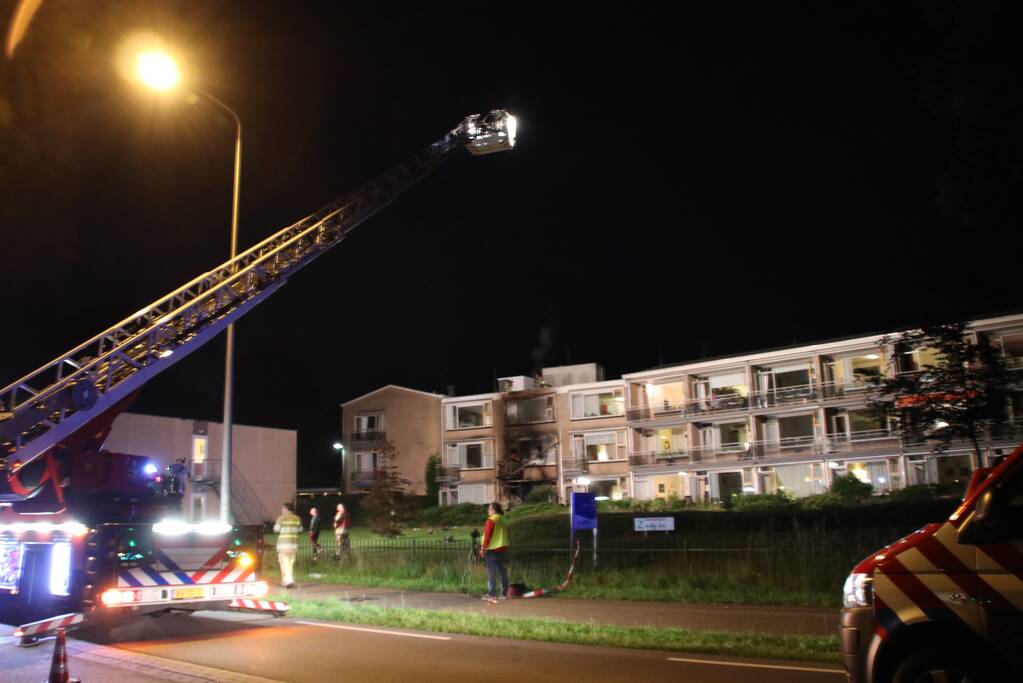 Woonzorgcentrum ontruimd vanwege brand