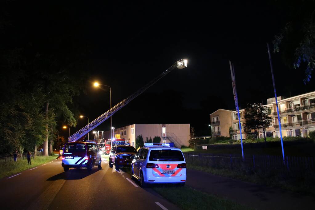 Woonzorgcentrum ontruimd vanwege brand