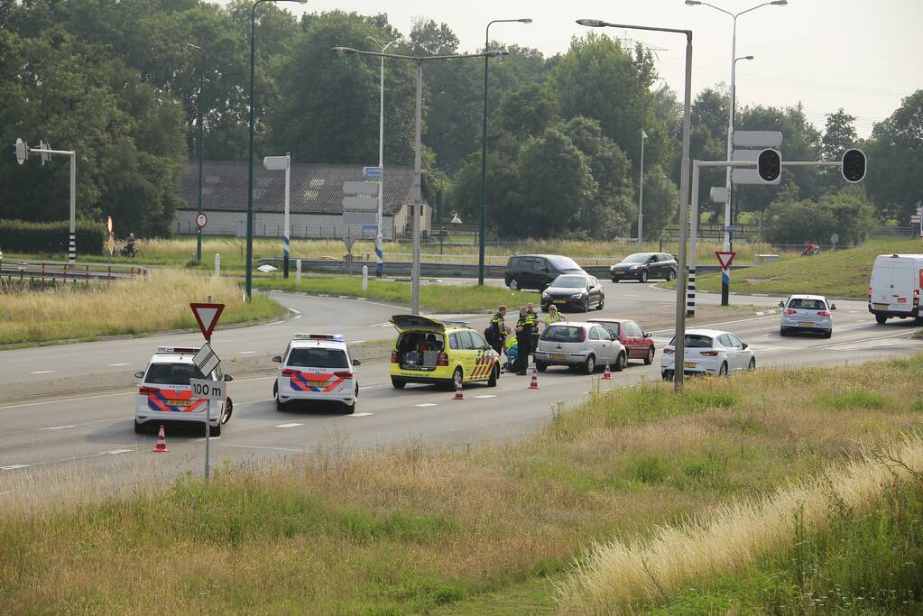 Schade na kop-staartaanrijding