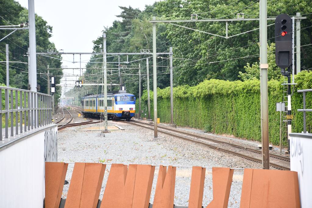 Aanhouding na bommelding op station