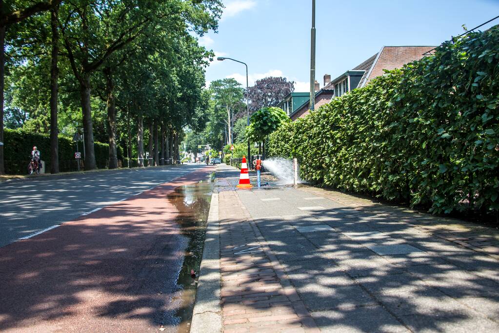 Vluchtheuvels zorgen voor waterlekkage