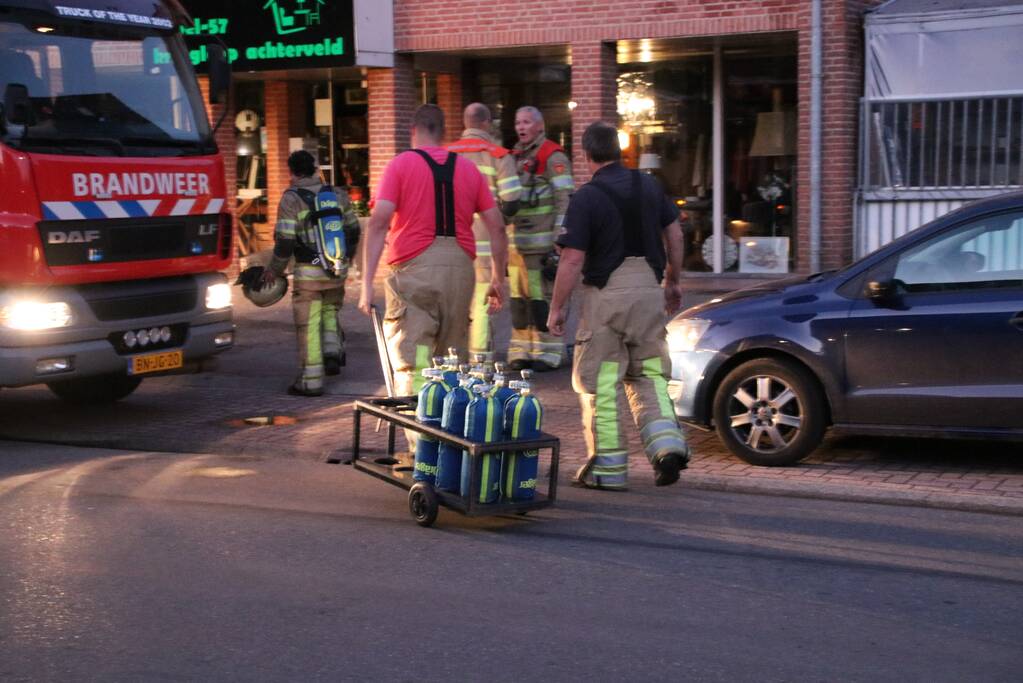 Grote schade na uitslaande brand goed zichtbaar