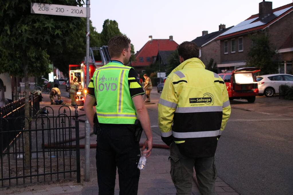 Grote schade na uitslaande brand goed zichtbaar