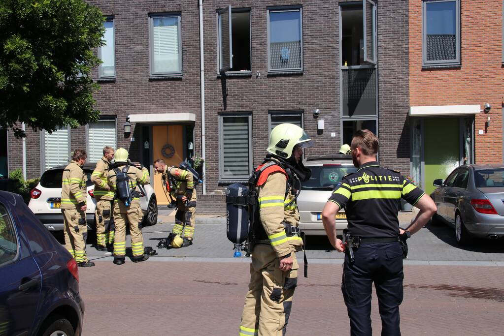 Bewoner naar ziekenhuis maar vergeet pannetje op het vuur
