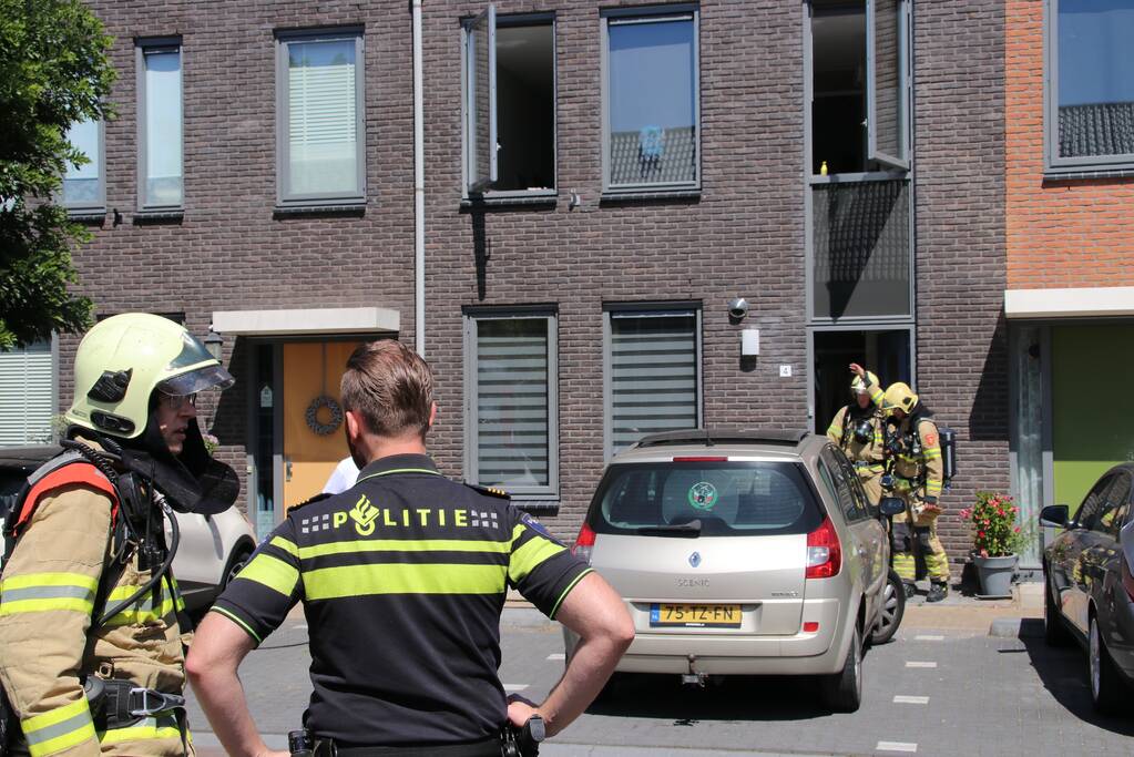 Bewoner naar ziekenhuis maar vergeet pannetje op het vuur