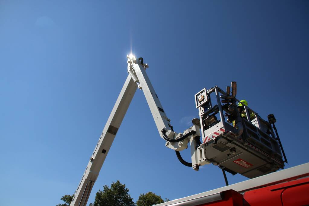Brand in schuur van Geurts Tweewielers