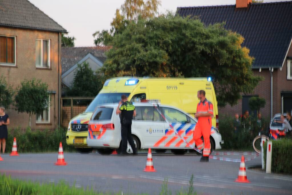 Fietser ernstig gewond bij aanrijding