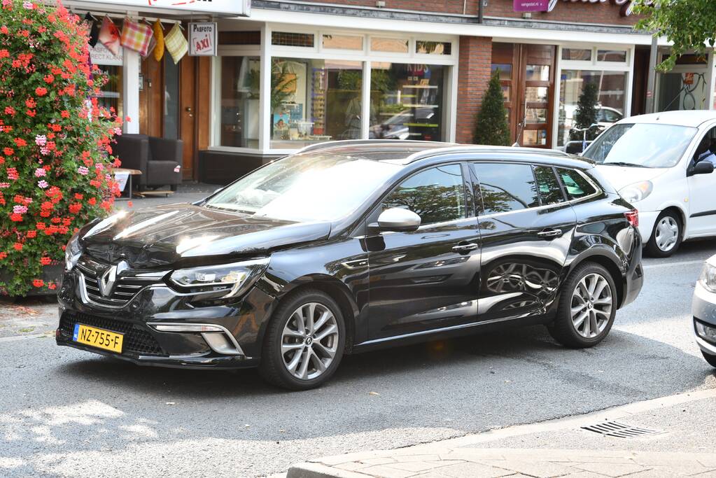 Lange file door fikse kop-staartaanrijding