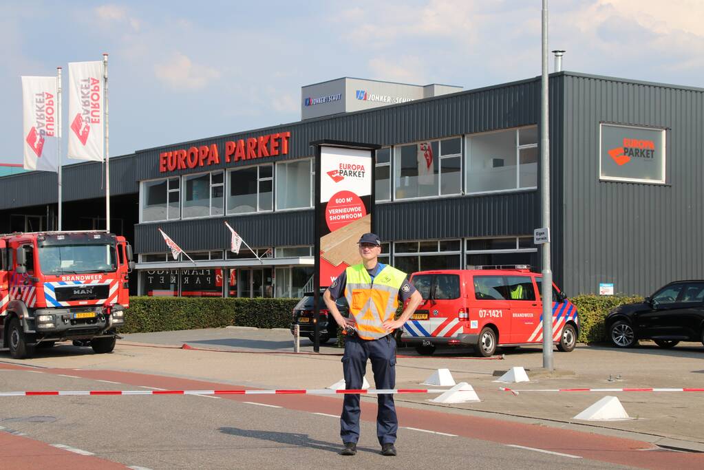 Veel inzet bij zeer grote brand