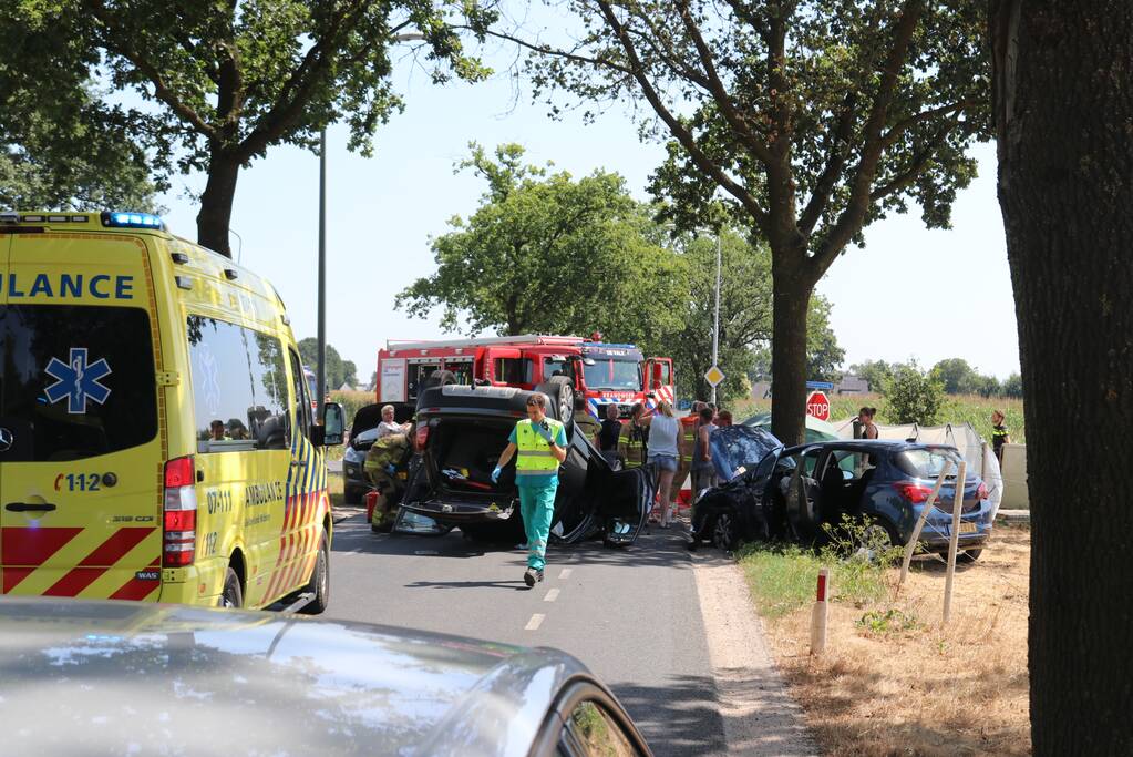 Gewonden na zwaar ongeval