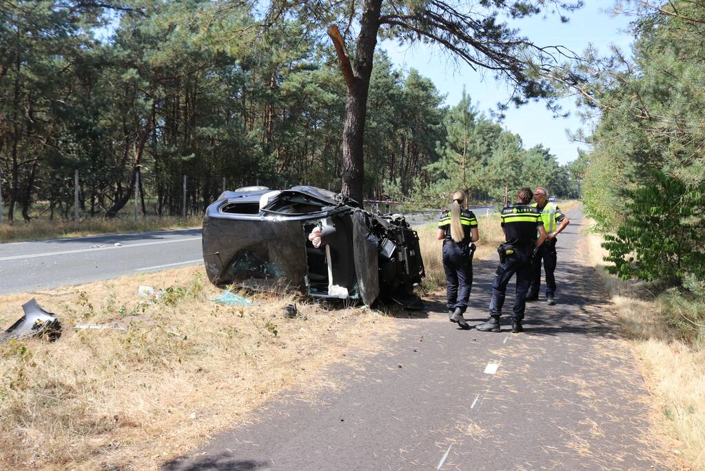 Zwaargewonden na frontale aanrijding