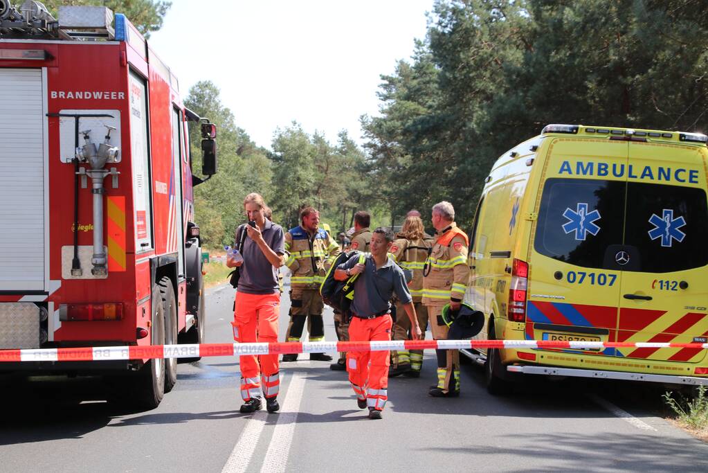 Zwaargewonden na frontale aanrijding