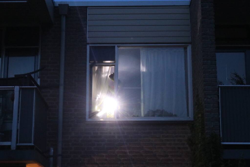 Appartementencomplex ontruimd bij brand